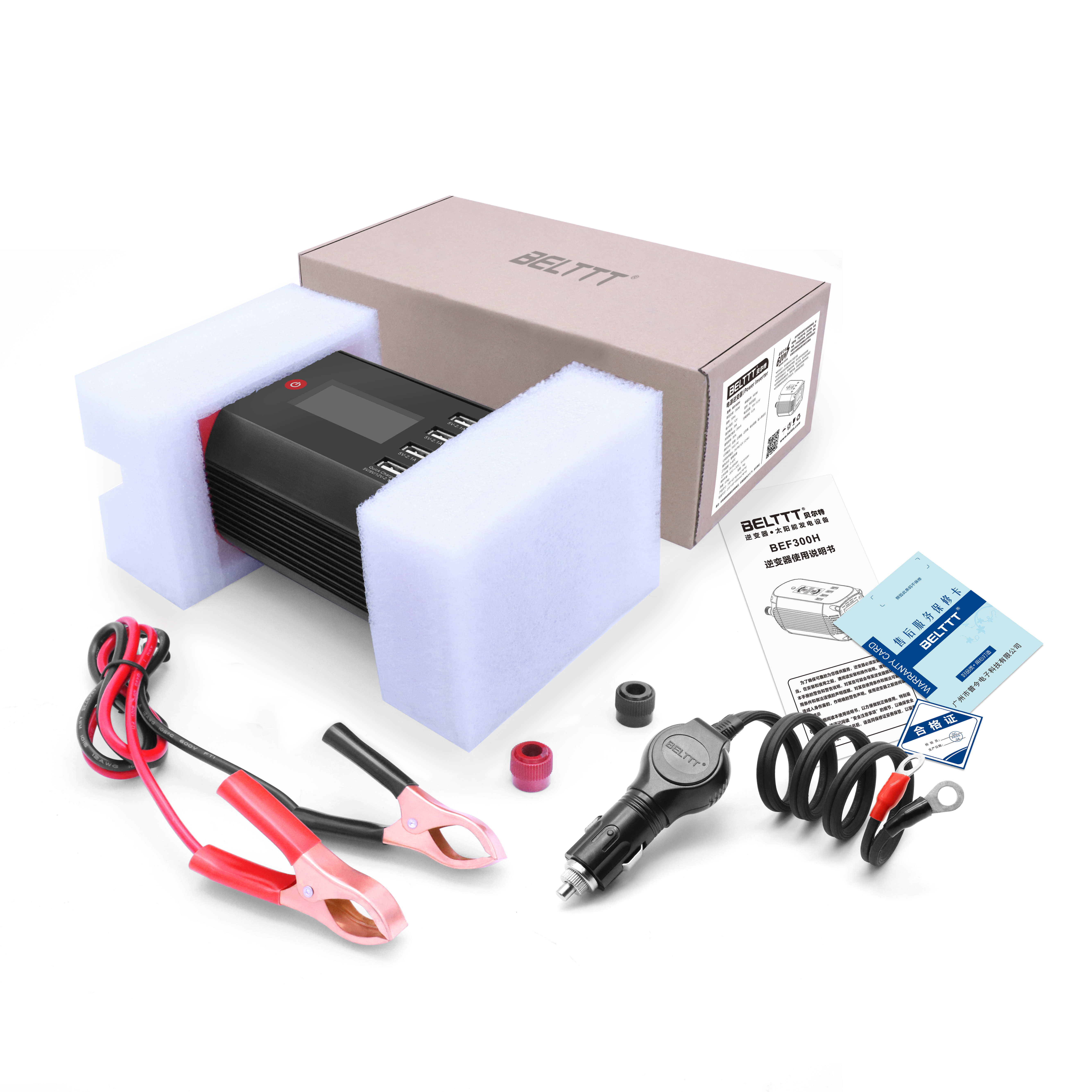 BELTTT 300W Инвертор автомобиля